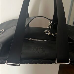 Elegant Black Duffel Bag for Men